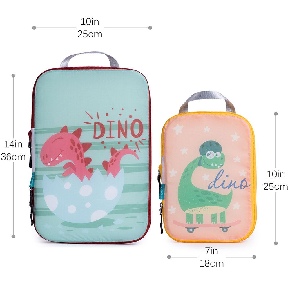 Alameda - Packing Cubes - Set of 3 - Dinosaur