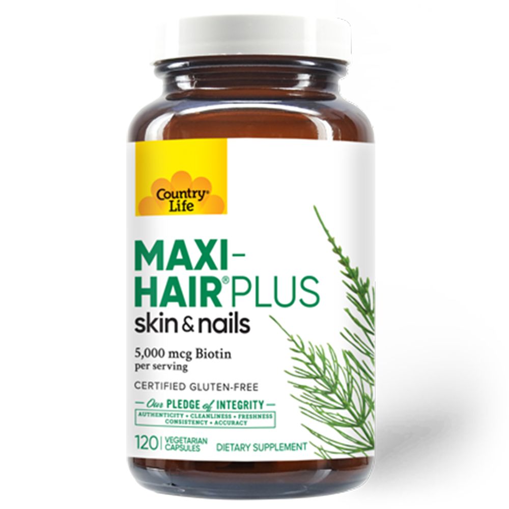 Country Life - Maxi-Hair Plus Capsules 120's