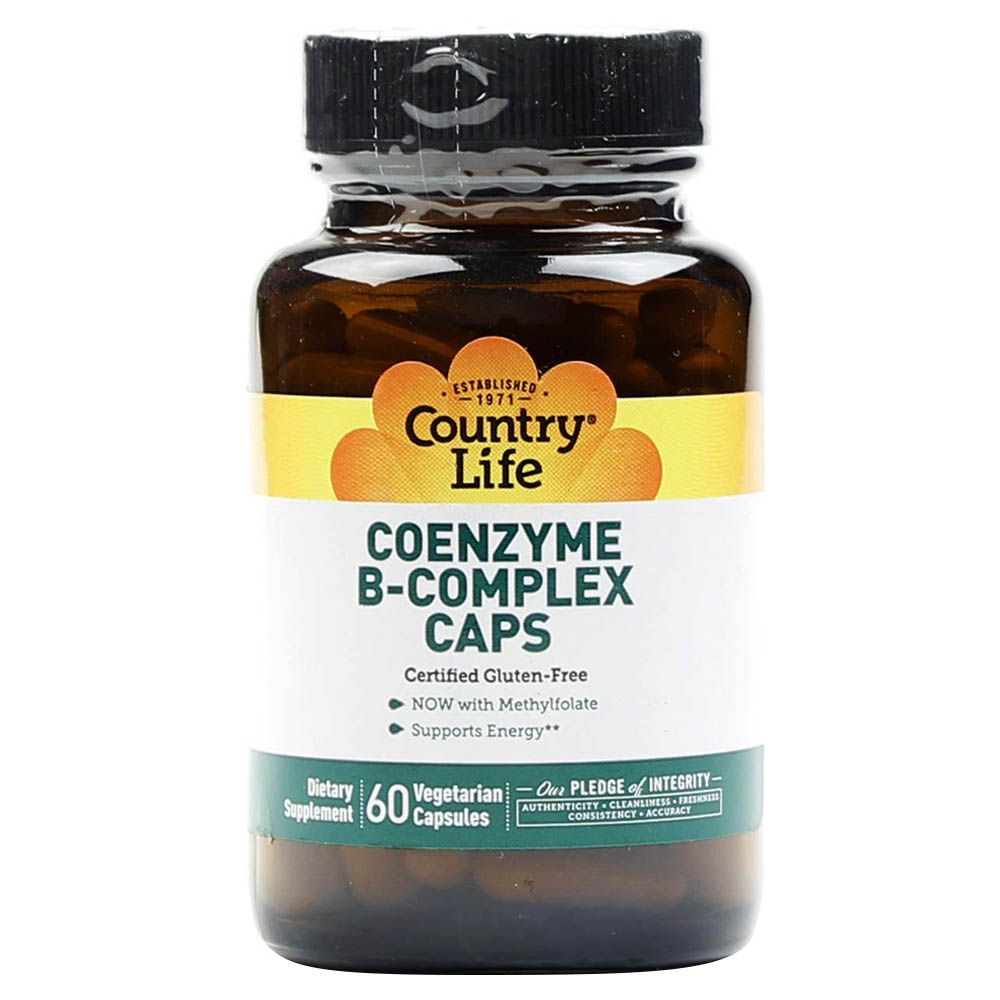 Country Life - Coenzyme B-Complex Capsules 60's