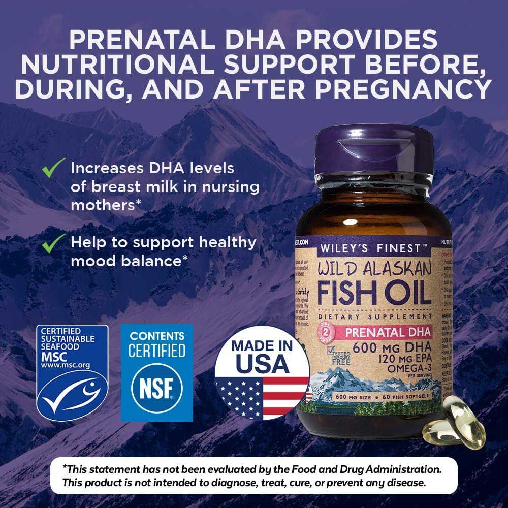 Wiley's Finest - Prenatal DHA Softgels 60's