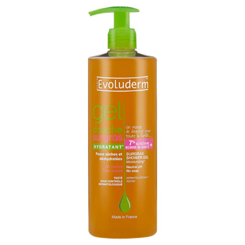 Evoluderm - Moisturizing Sugras Shower Gel 500ml