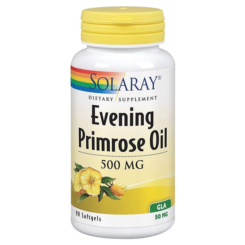 Solaray Evening Primrose Oil 500mg, 90 Softgels