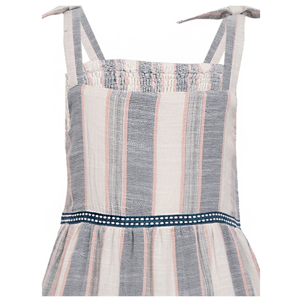 A Little Fable - Stripe Cheer Dress