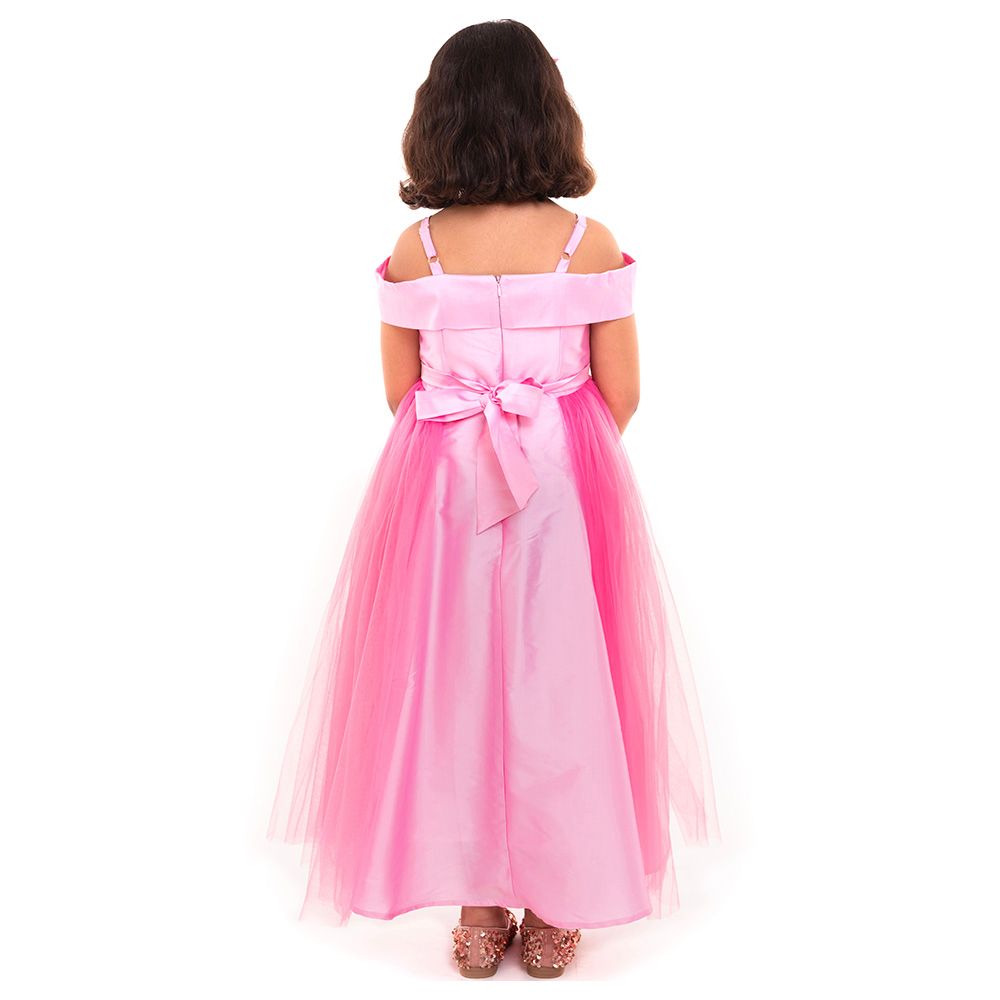 A Little Fable - Luna Party Gown - Pink