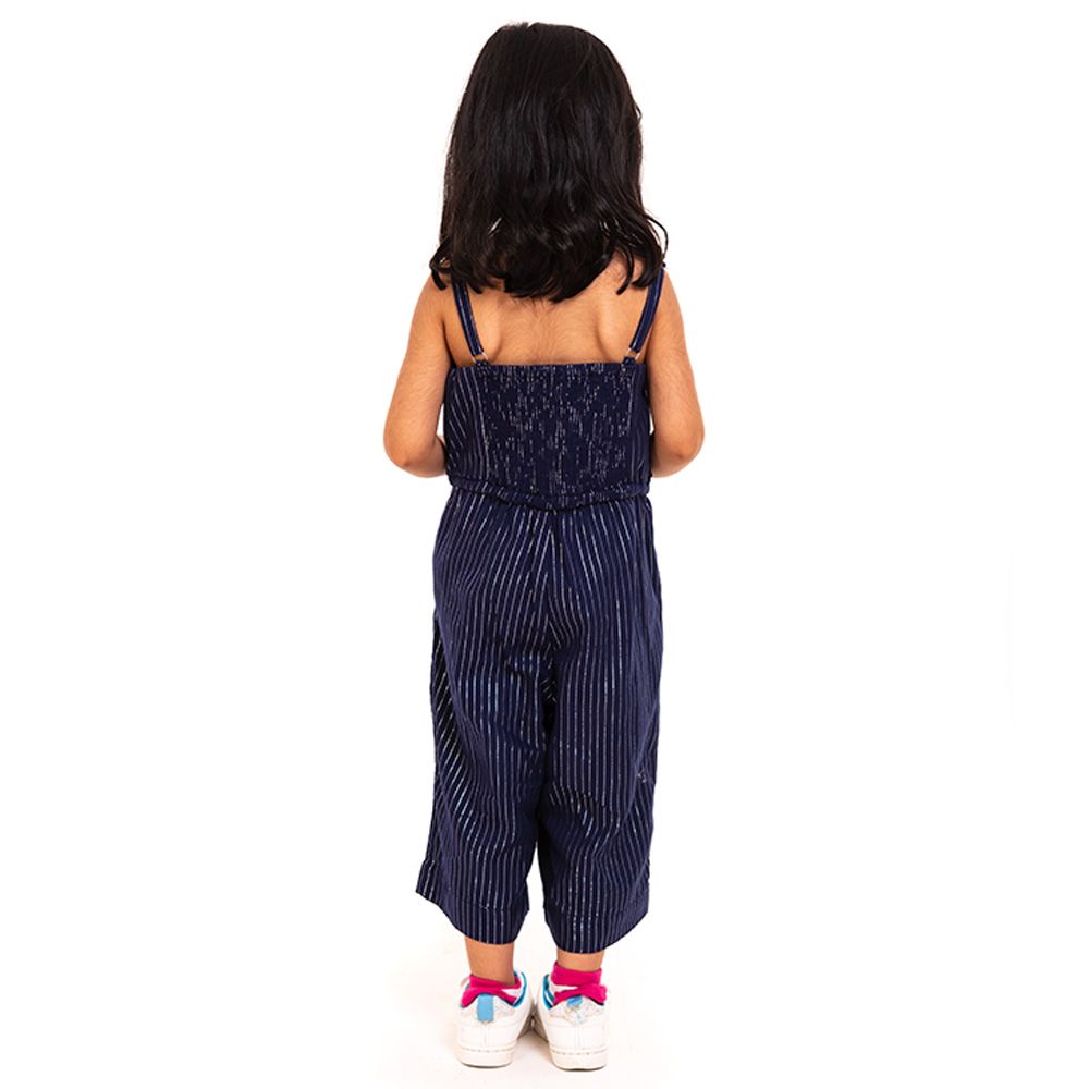 A Little Fable - Midnight Jumpsuit - Navy Blue