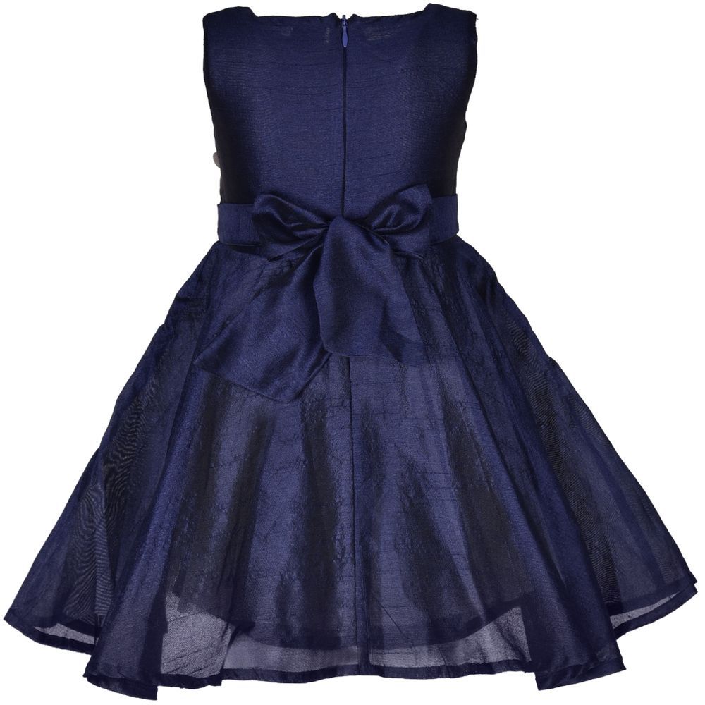 A Little Fable - Navy Elsa Dress