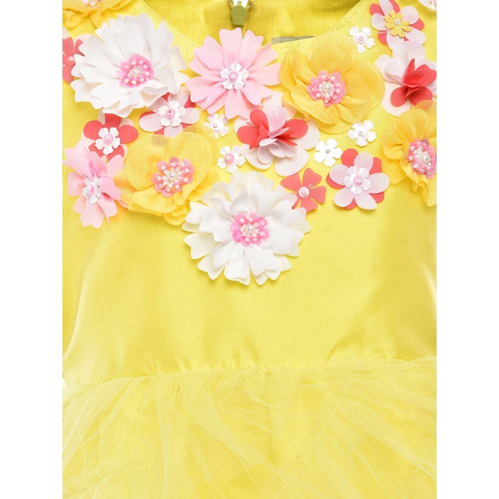 A Little Fable - Yellow Provence Cascade Dress