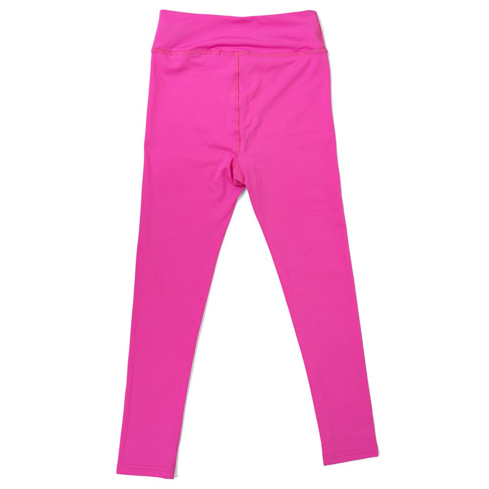 A Little Fable - Kids Power Fashion Leggings - Neon Pink