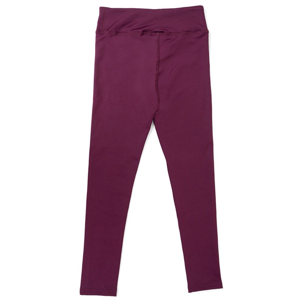 A Little Fable - Kids Dainty Darling Leggings - Wine