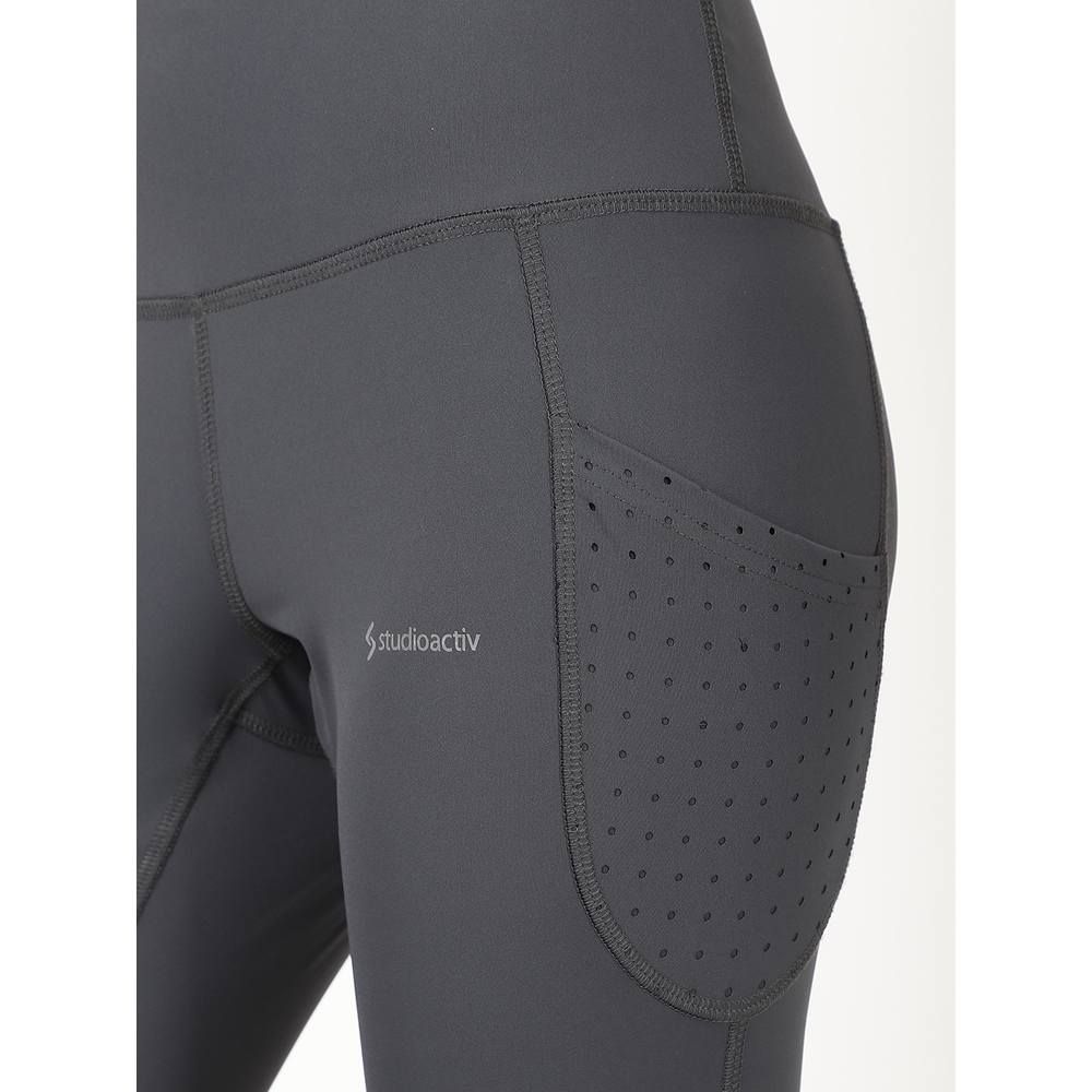 Studioactiv - Laser Cut Pace Leggings - Grey