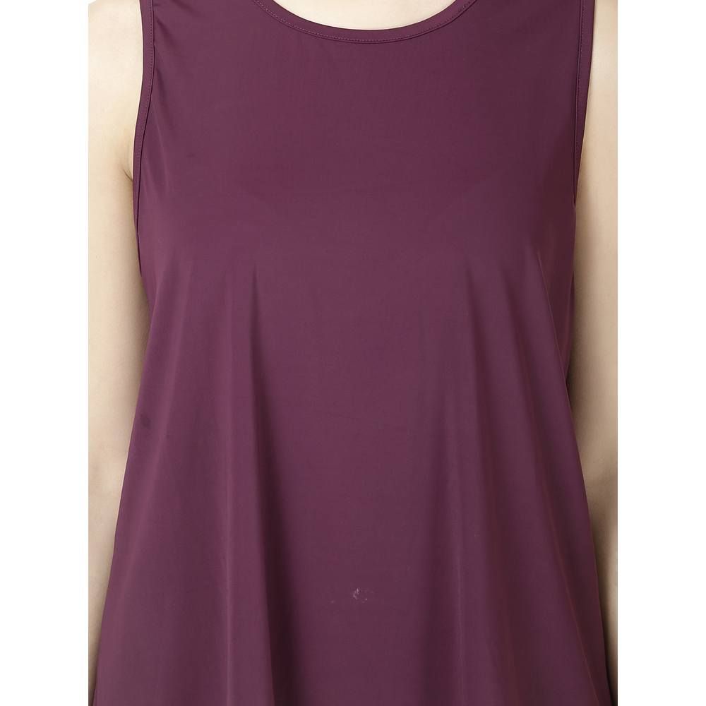 Studioactiv - Back Slit Tee - Wine