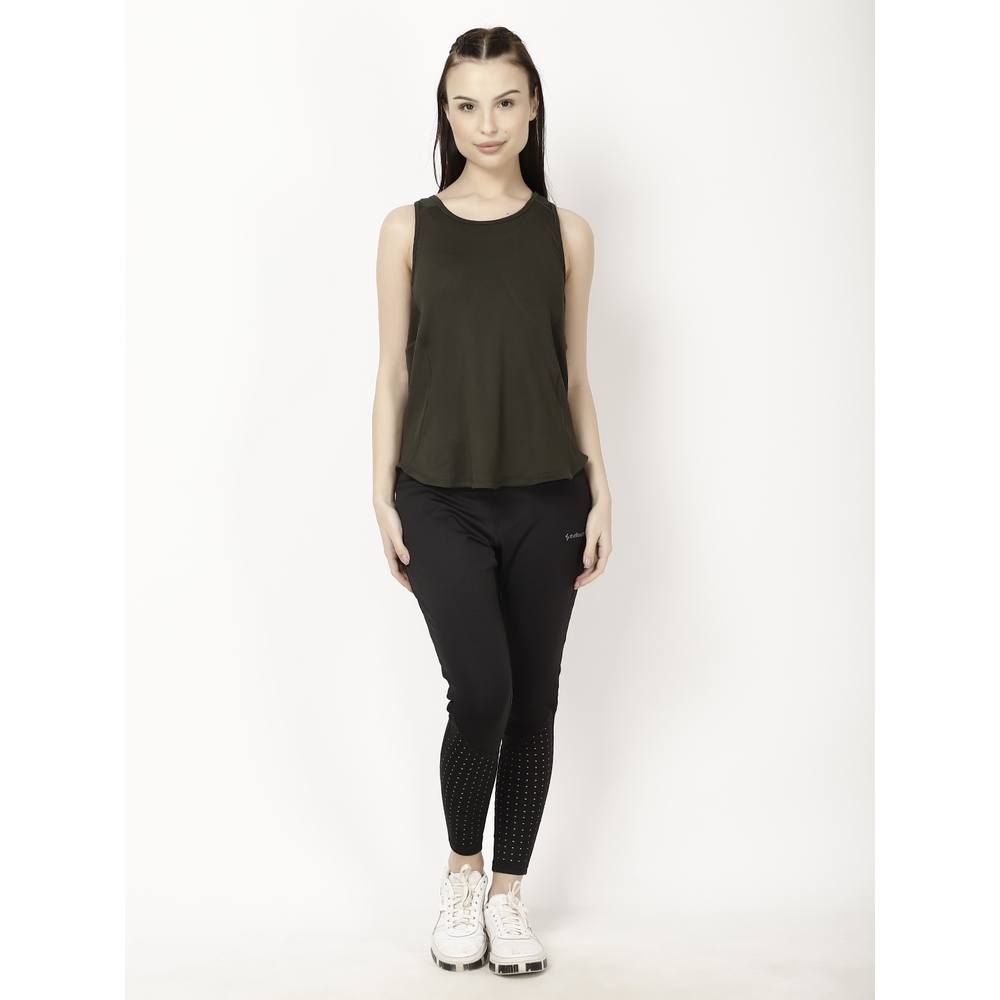 Studioactiv - Smart Racerback Tee - Olive