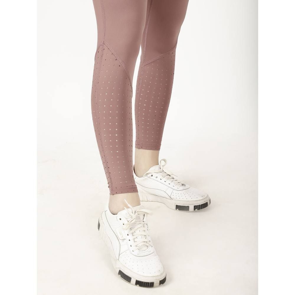 Studioactiv - Laser Cut Style Diva Leggings - Dusty Rose