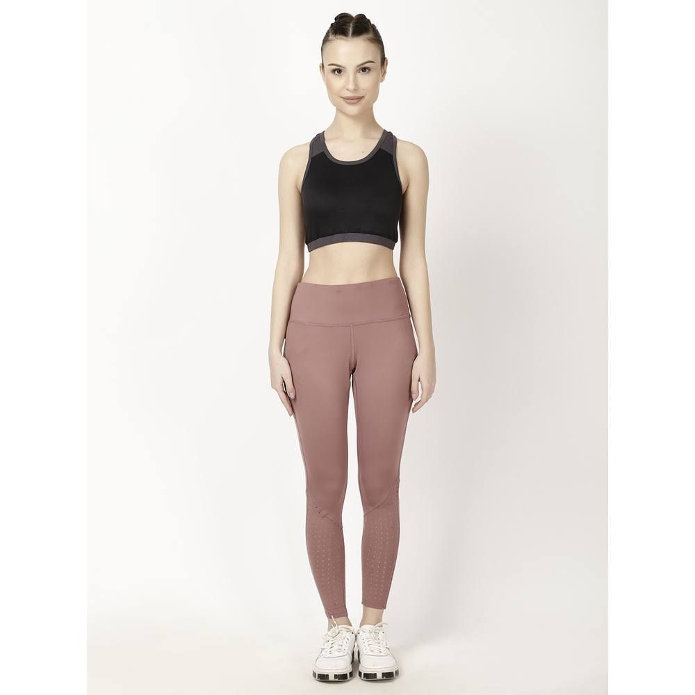 Studioactiv - Laser Cut Style Diva Leggings - Dusty Rose