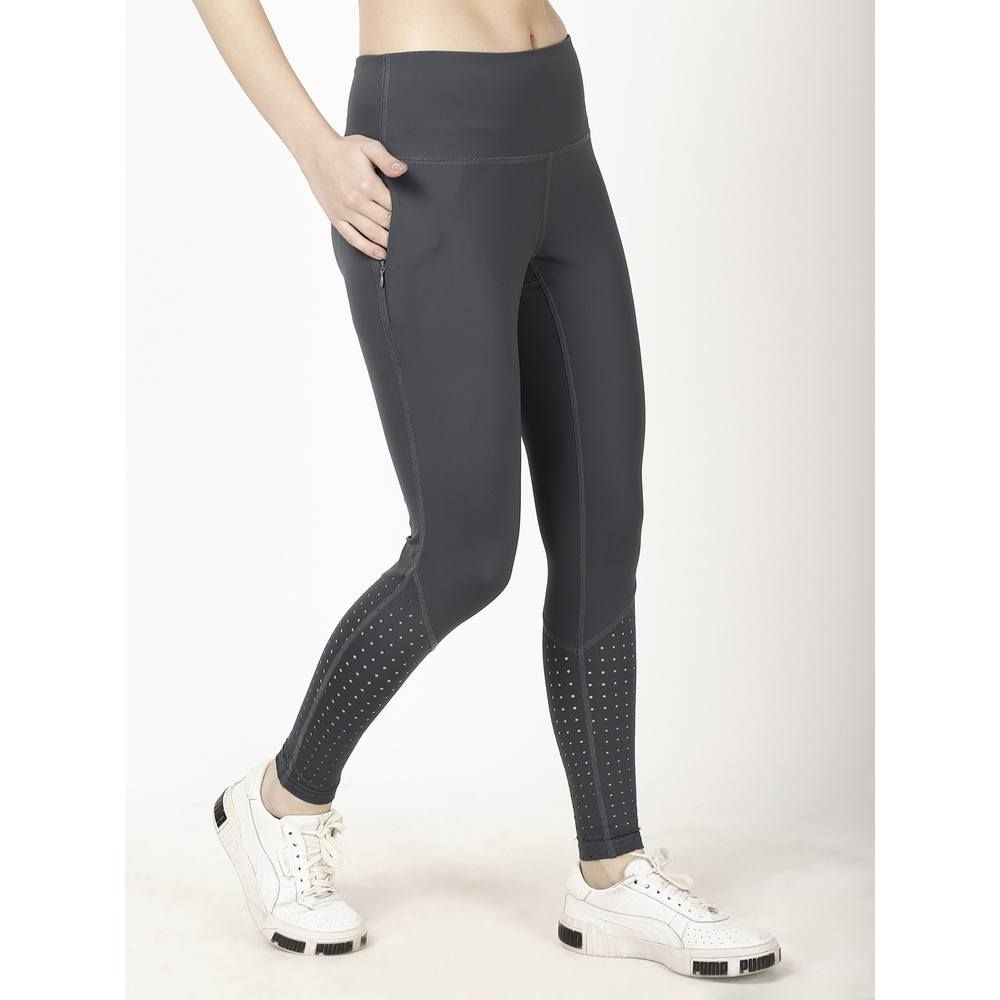 Studioactiv - Laser Cut Style Diva Leggings - Grey