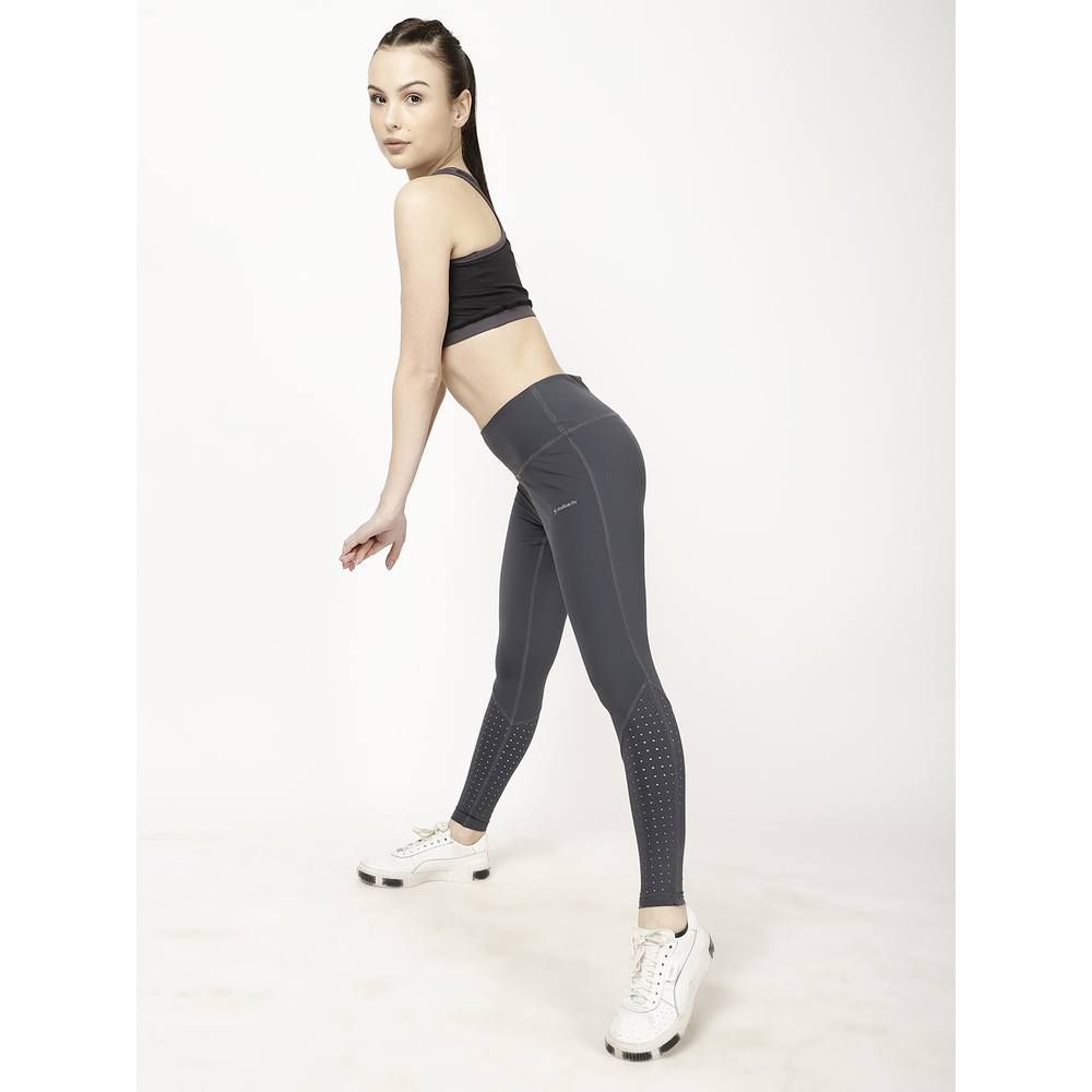 Studioactiv - Laser Cut Style Diva Leggings - Grey