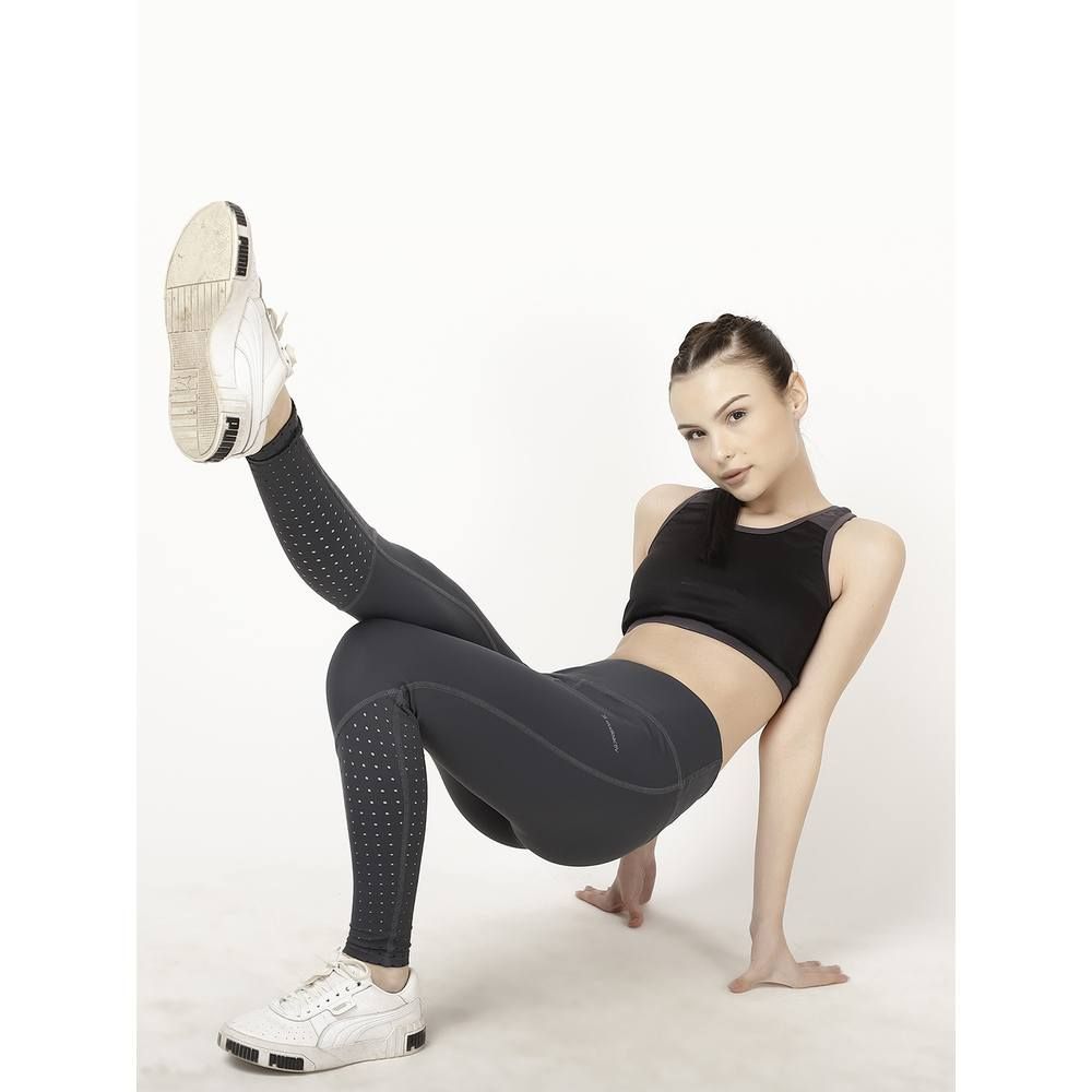 Studioactiv - Laser Cut Style Diva Leggings - Grey