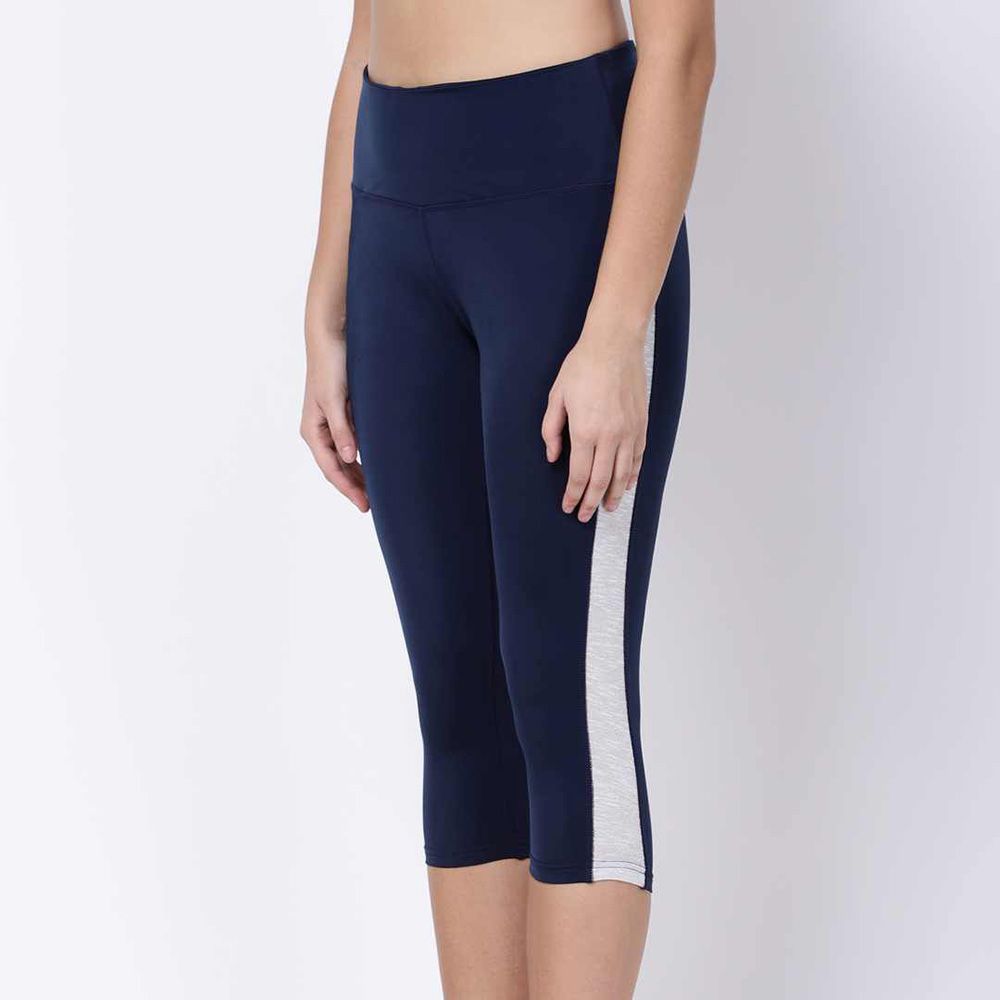 Studioactiv - Navy Silver Band Summer Breeze Capri