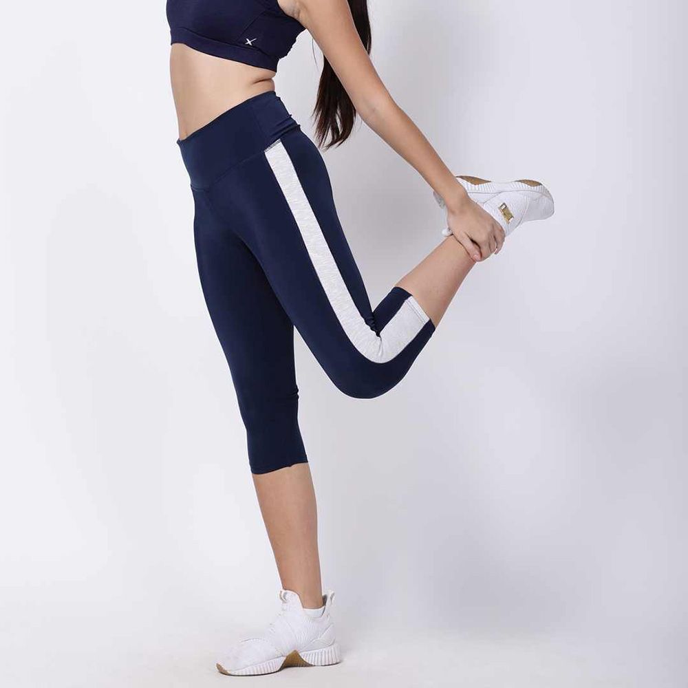 Studioactiv - Navy Silver Band Summer Breeze Capri