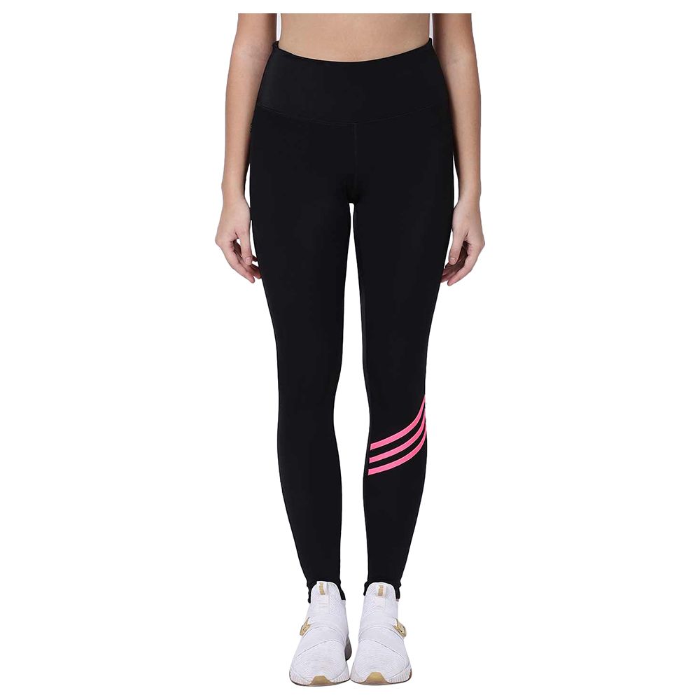 Studioactiv - Black Pink Striped Ace Leggings