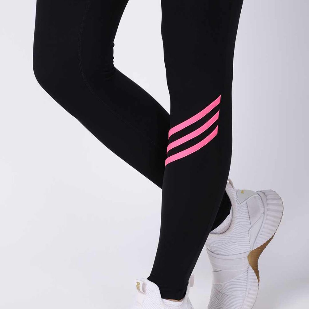 Studioactiv - Black Pink Striped Ace Leggings