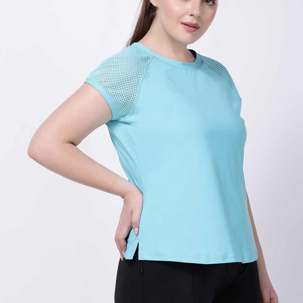 Studioactiv - Turquoise Classy Lady Tee