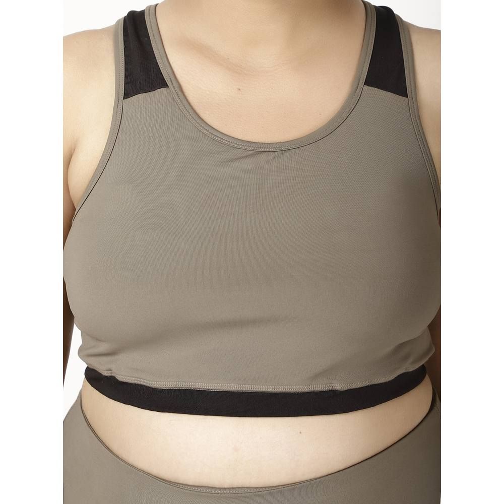 Studioactiv - Sports Bra Curvy - Olive Black