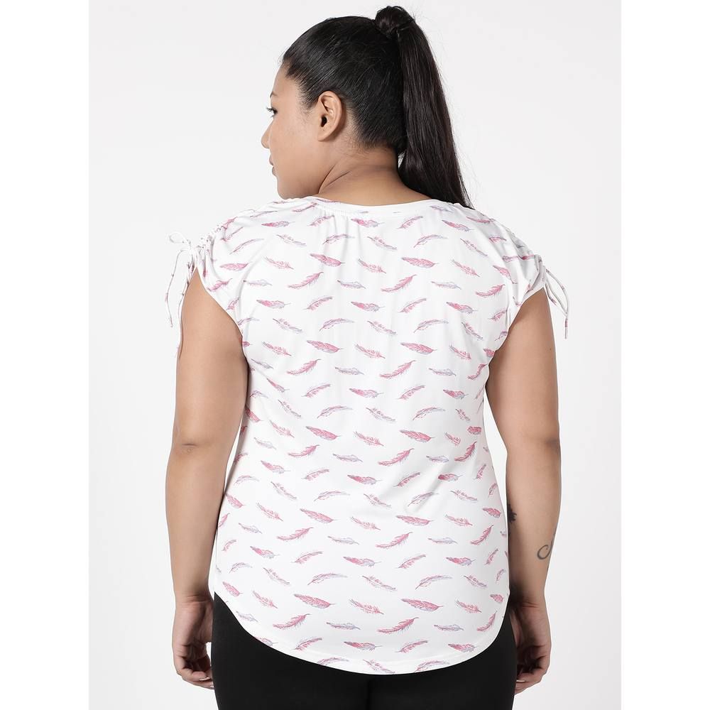 Studioactiv - Feather Light Breeze Tee Curvy - White