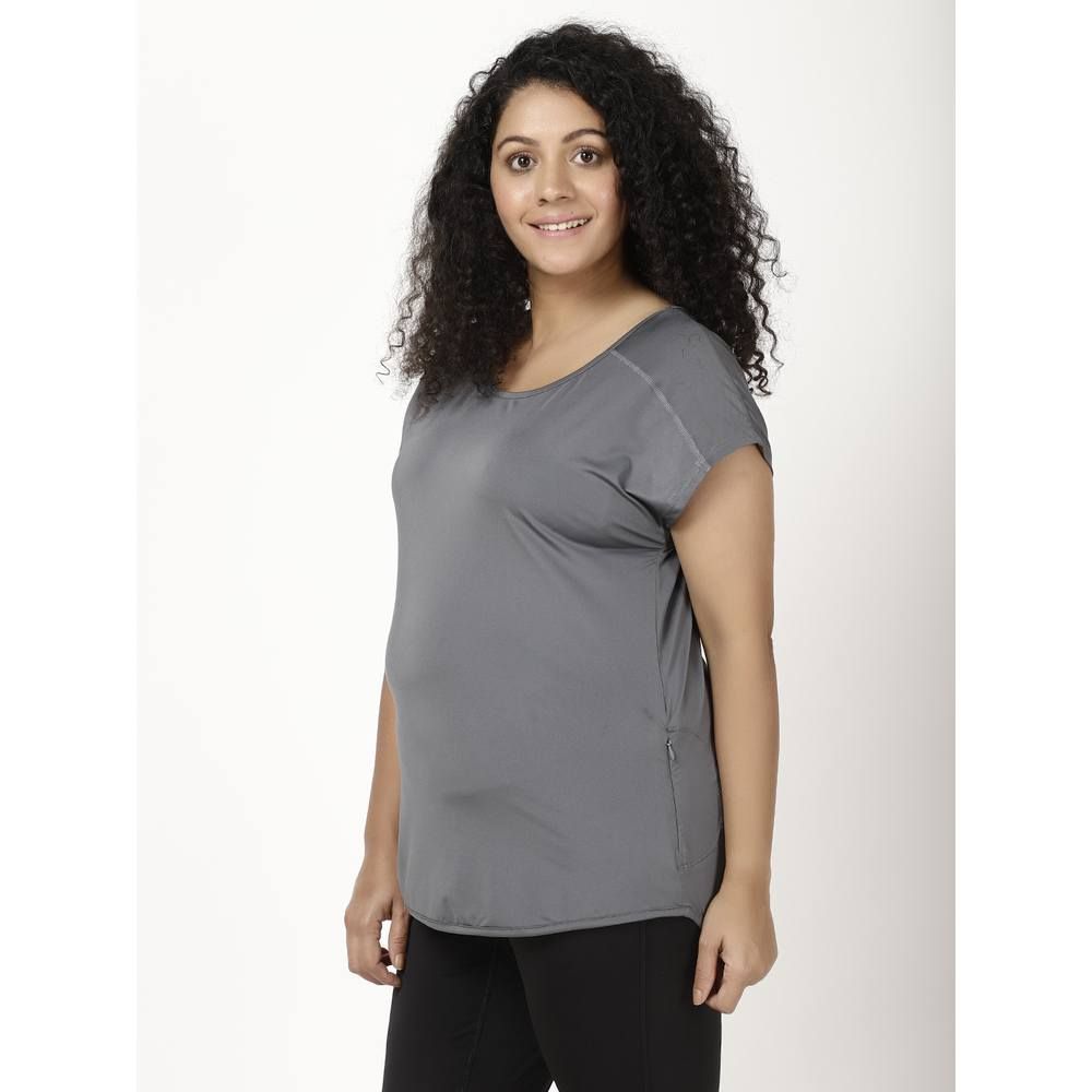 Studioactiv - Flow Tee Curvy - Grey