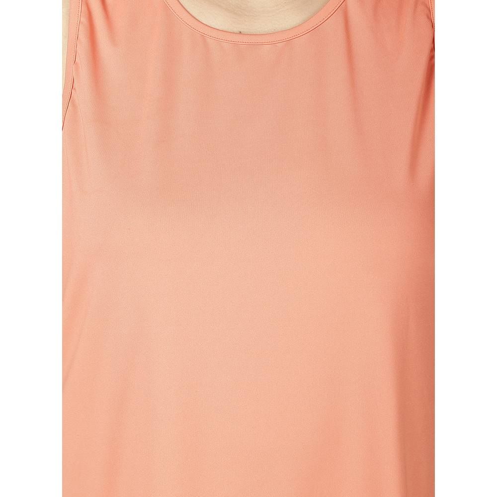 Studioactiv - Back Slit Tee Curvy - Orange