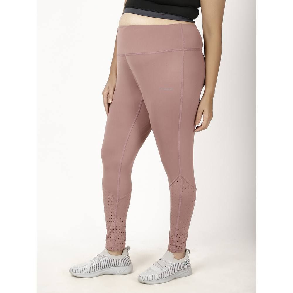 Studioactiv - Laser Cut Style Diva Leggings Curvy - Dusty Rose