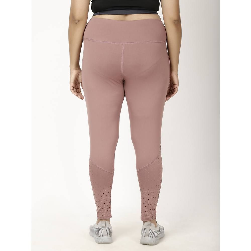 Studioactiv - Laser Cut Style Diva Leggings Curvy - Dusty Rose