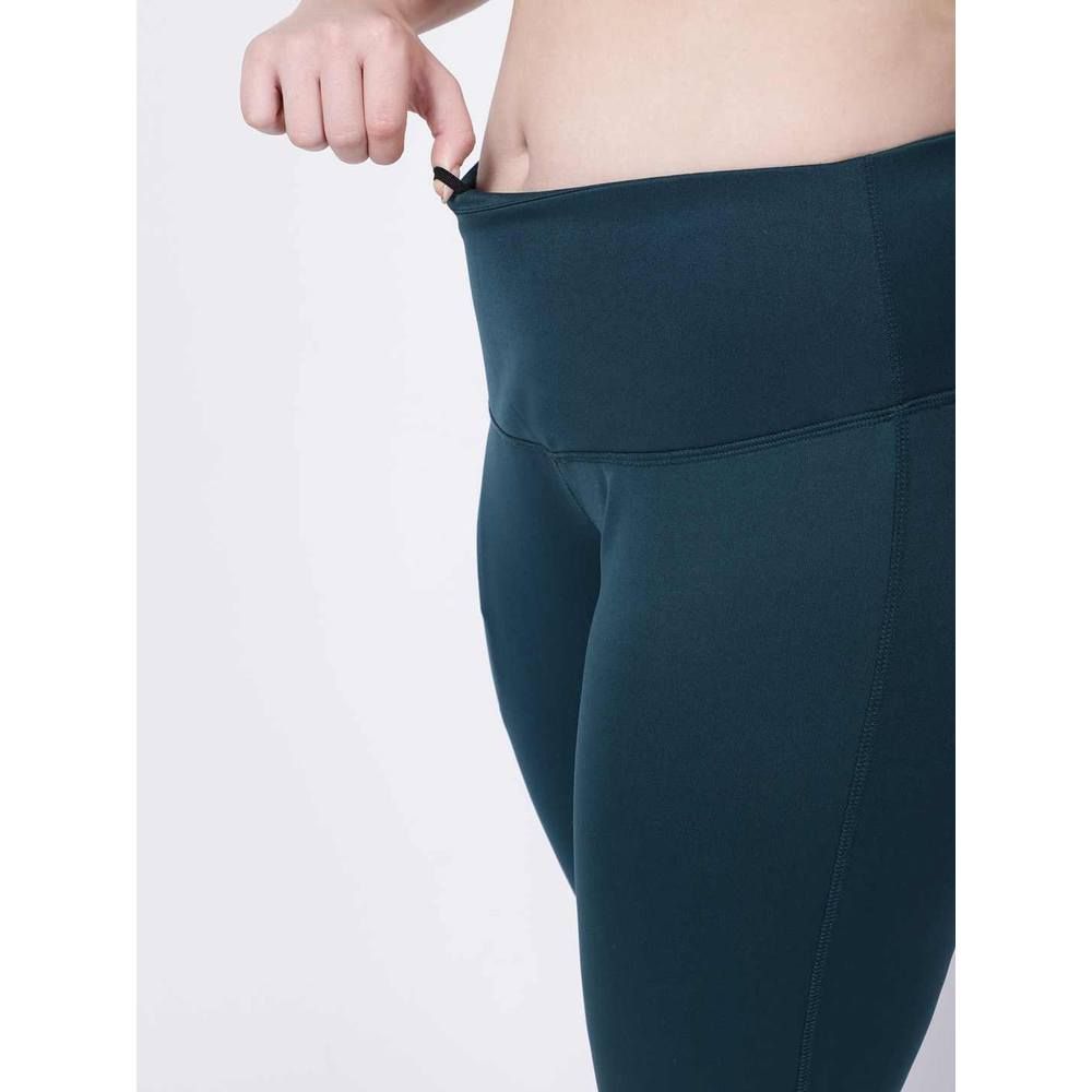 Studioactiv - Print Style Diva Leggings Curvy - Bottle Green Turquoise