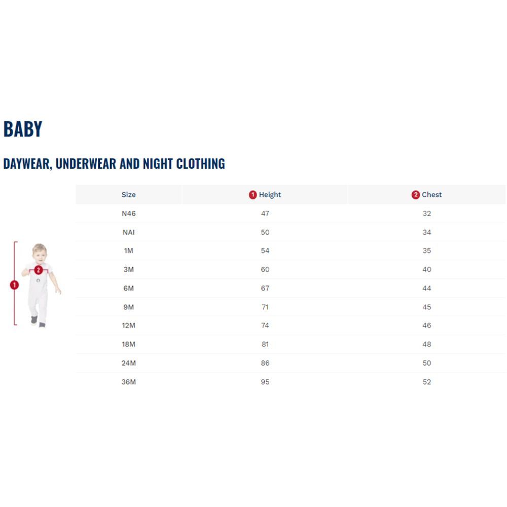 Petit Bateau - 2pc-Set Baby's Short Sleeves Bodysuit - White