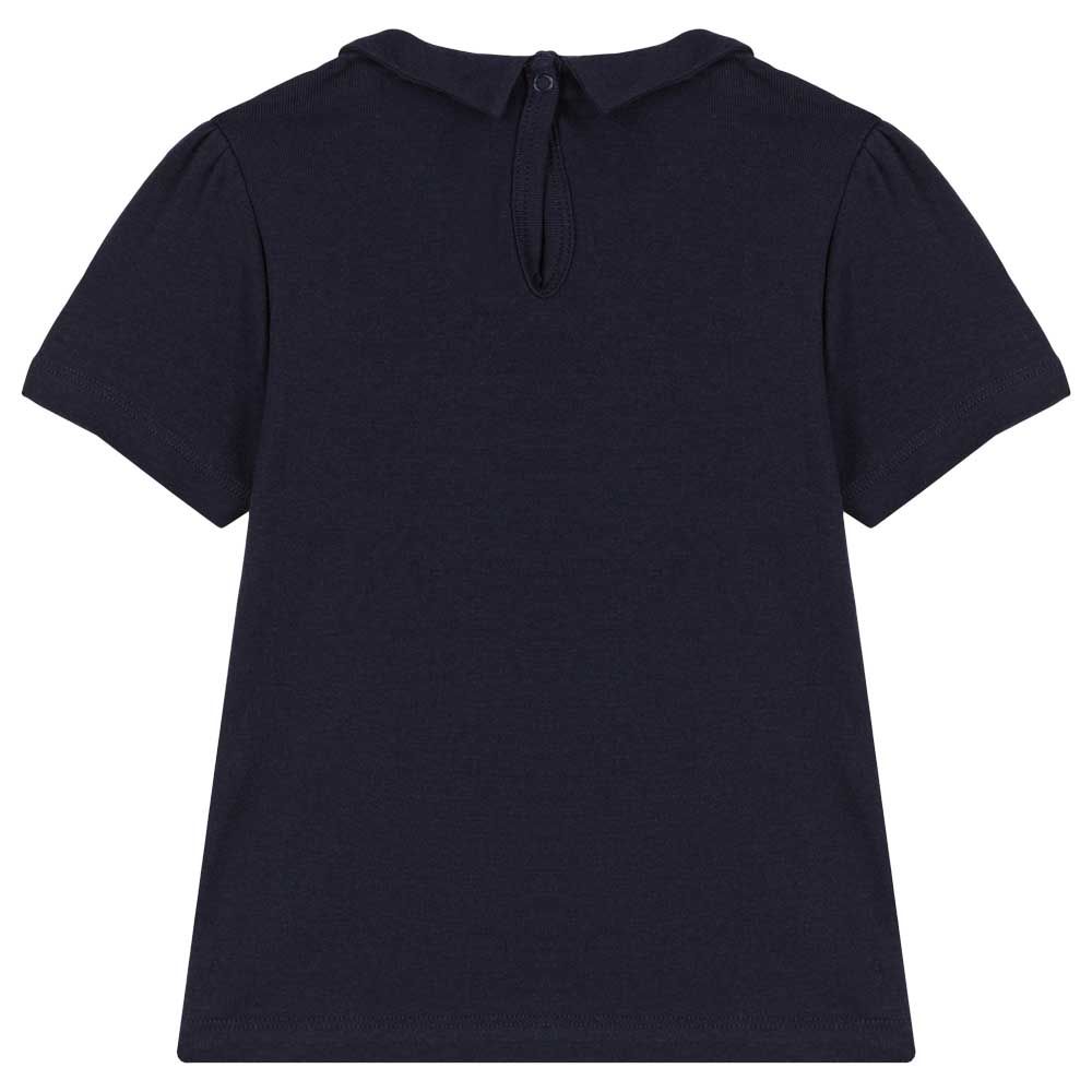 Petit Bateau - Girl's Short-Sleeved Cotton T-Shirt - Blue