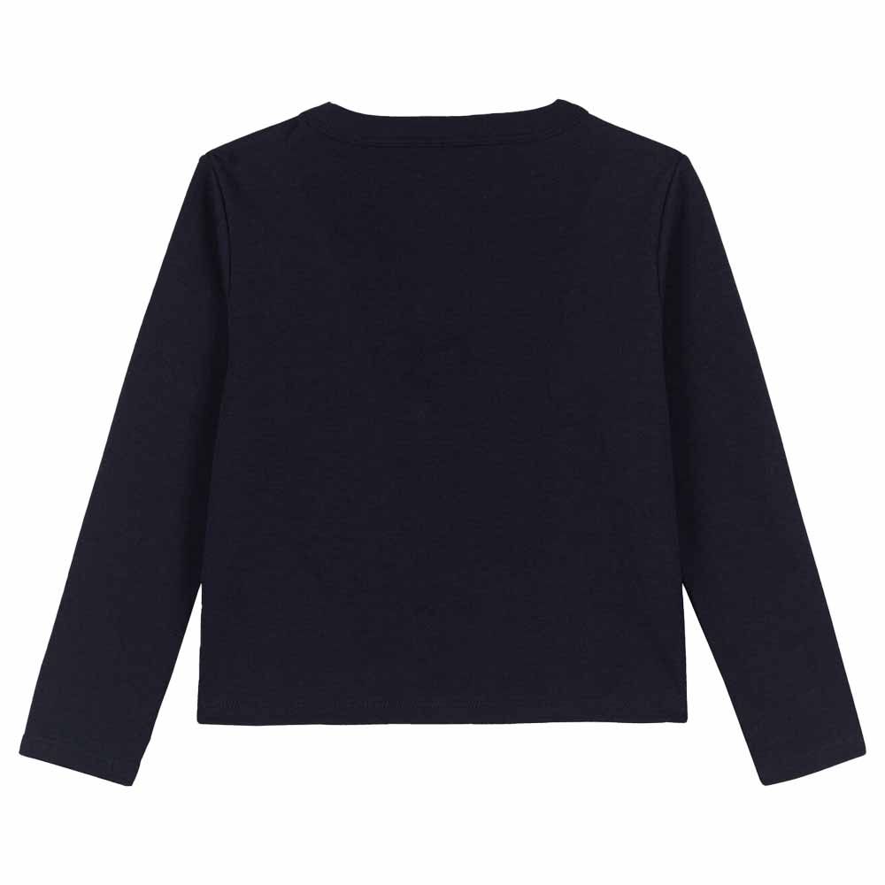 Petit Bateau - Girl's Cotton Cardigan - Blue