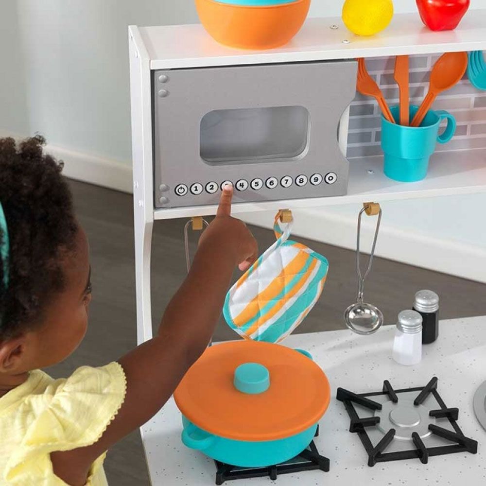 Kidkraft - All Time Play Kitchen W/ Accessories - 38 Pcs