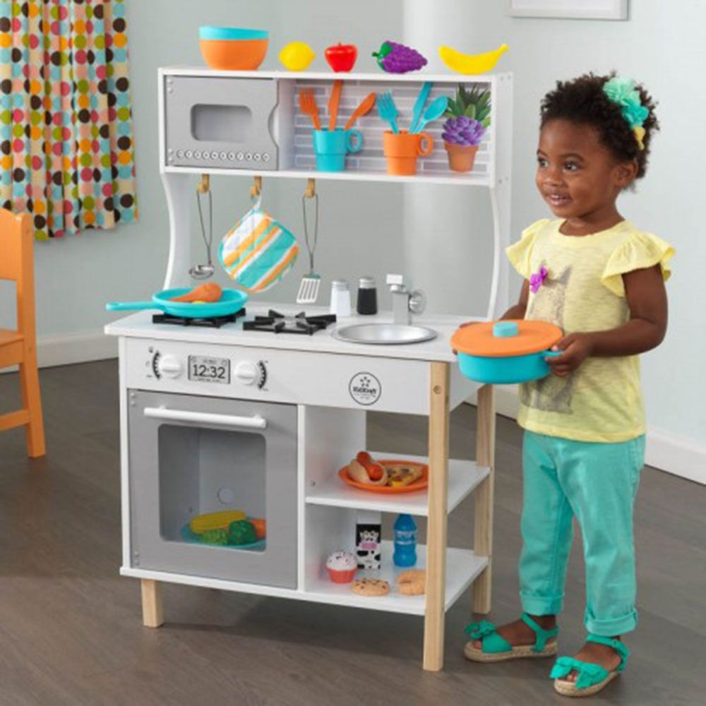 Kidkraft - All Time Play Kitchen W/ Accessories - 38 Pcs