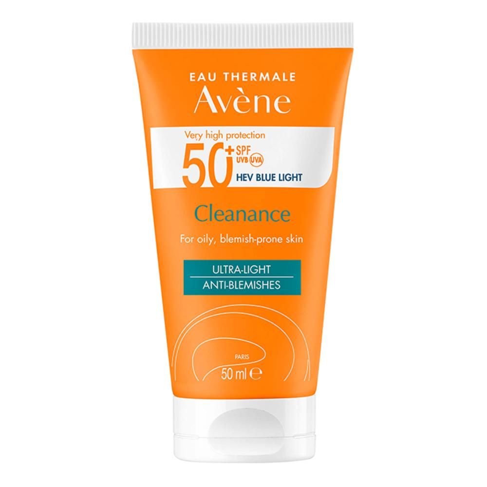 أفين - واقي شمس كلينانس SPF 50+ تري اسورب - 50 مل