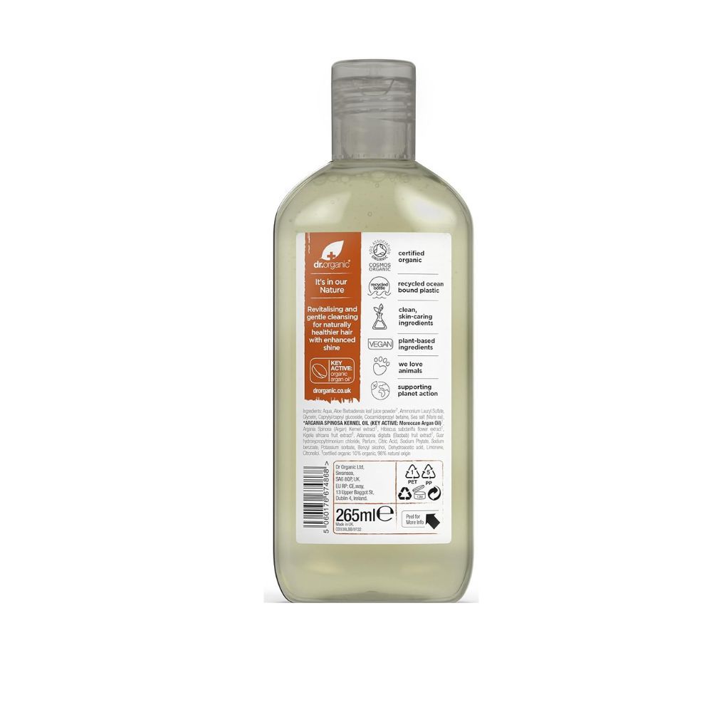 Dr Organic Moroccan Argan Oil Shampoo 265ml