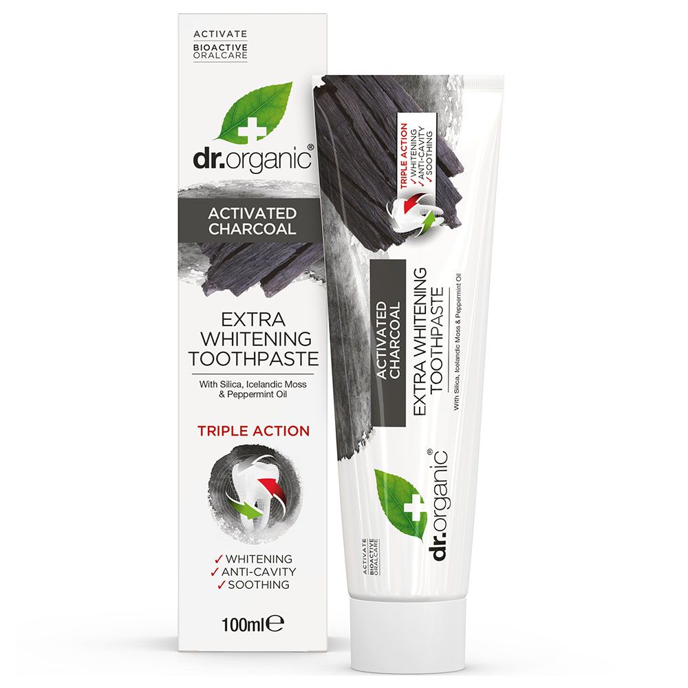 Dr Organic Charcoal Toothpaste 100ml