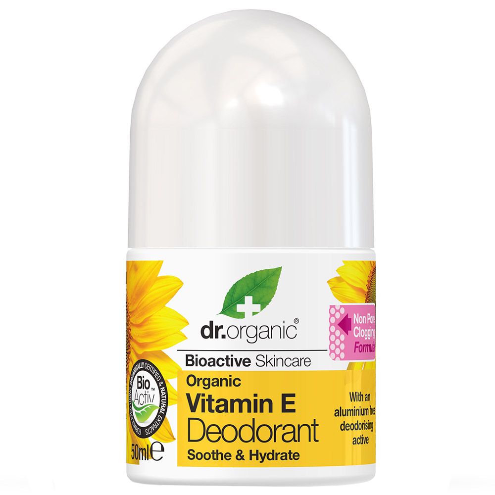 Dr Organic Vitamin E Roll On Deodorant 50ml