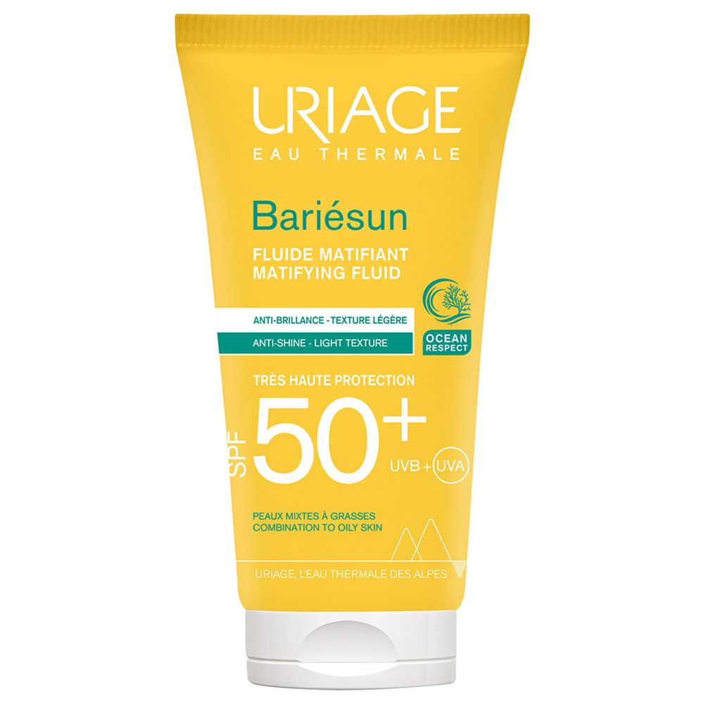 يورياج - باريسن سائل حماية من الشمس SPF50+ يزيل اللمعان - 50 مل