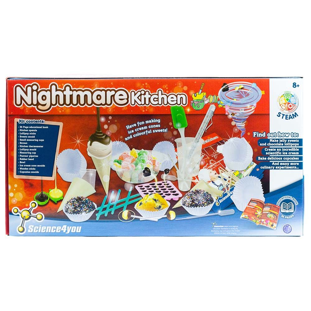 Science4you - Nightmare Kitchen Steam Kit