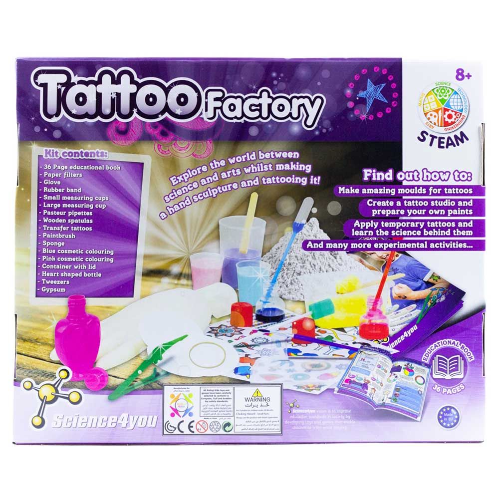 Science4you - Tattoo Factory Steam Kit