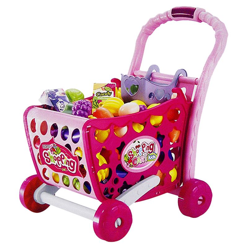 Xiong Cheng - 3-In-1 Kids Shopping Cart - Pink