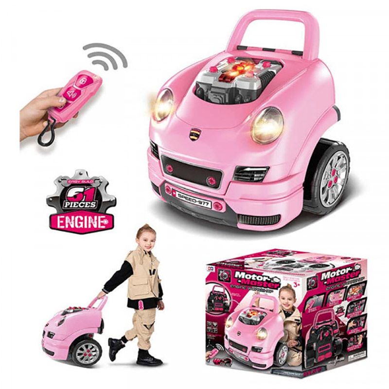 Motor Master - Disassemble & Repair Remote Control Vehicles - Pink