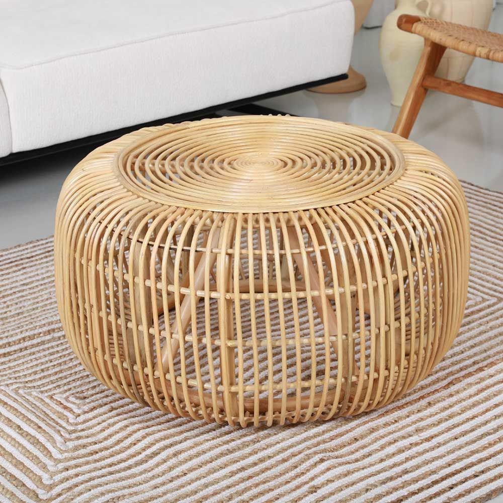 Natura - Seattle Rattan Coffee Table - Beige