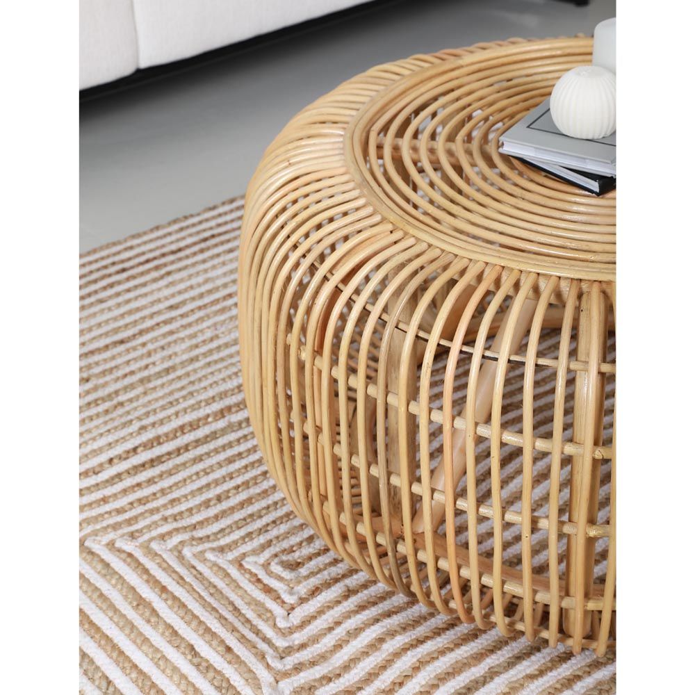 Natura - Seattle Rattan Coffee Table - Beige