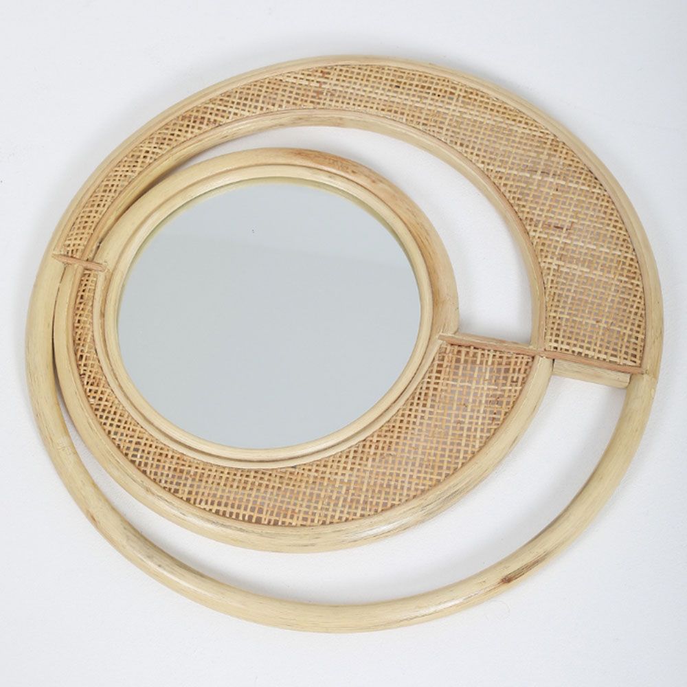 Natura - Sevan Rattan Mirror - Beige